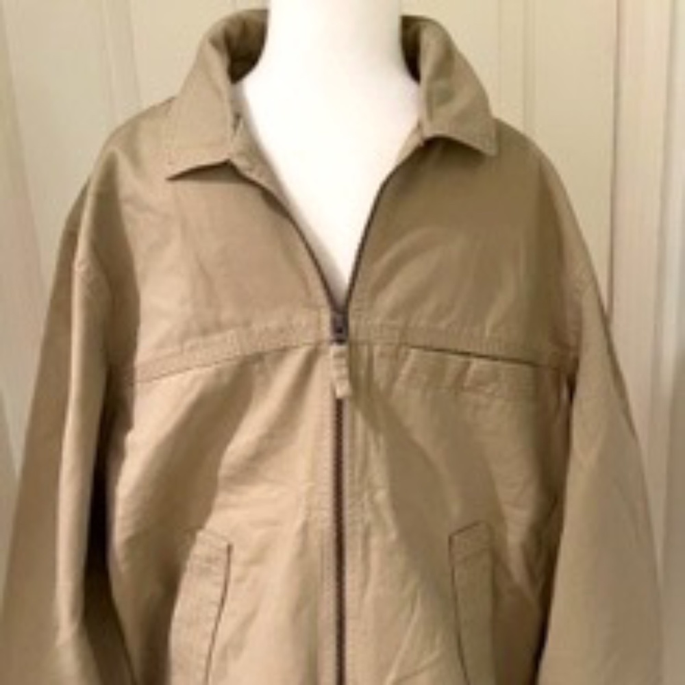 Timberland Brand New NWT Men’s Casual Outerwear Lightweight Tan w/Lining Sz Med